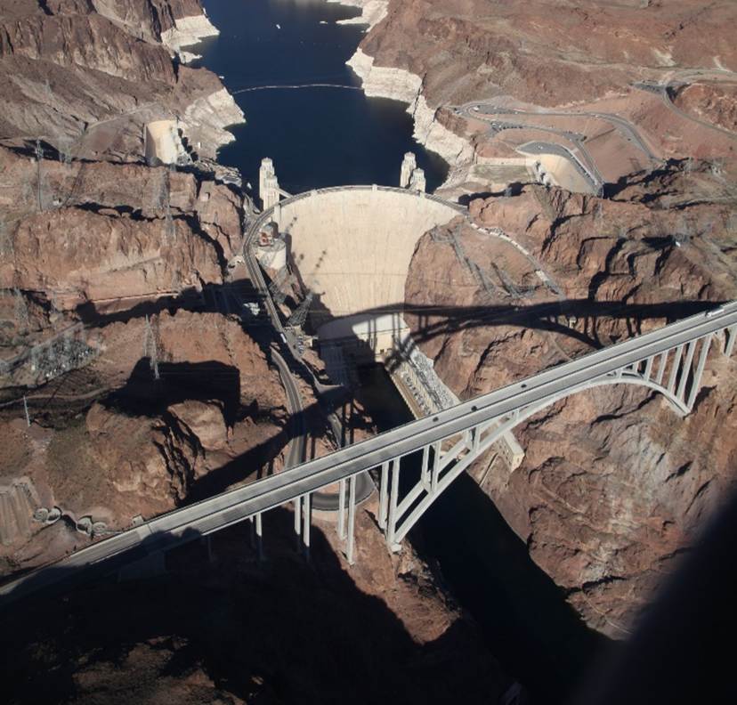 A bridge over a canyon

Description automatically generated
